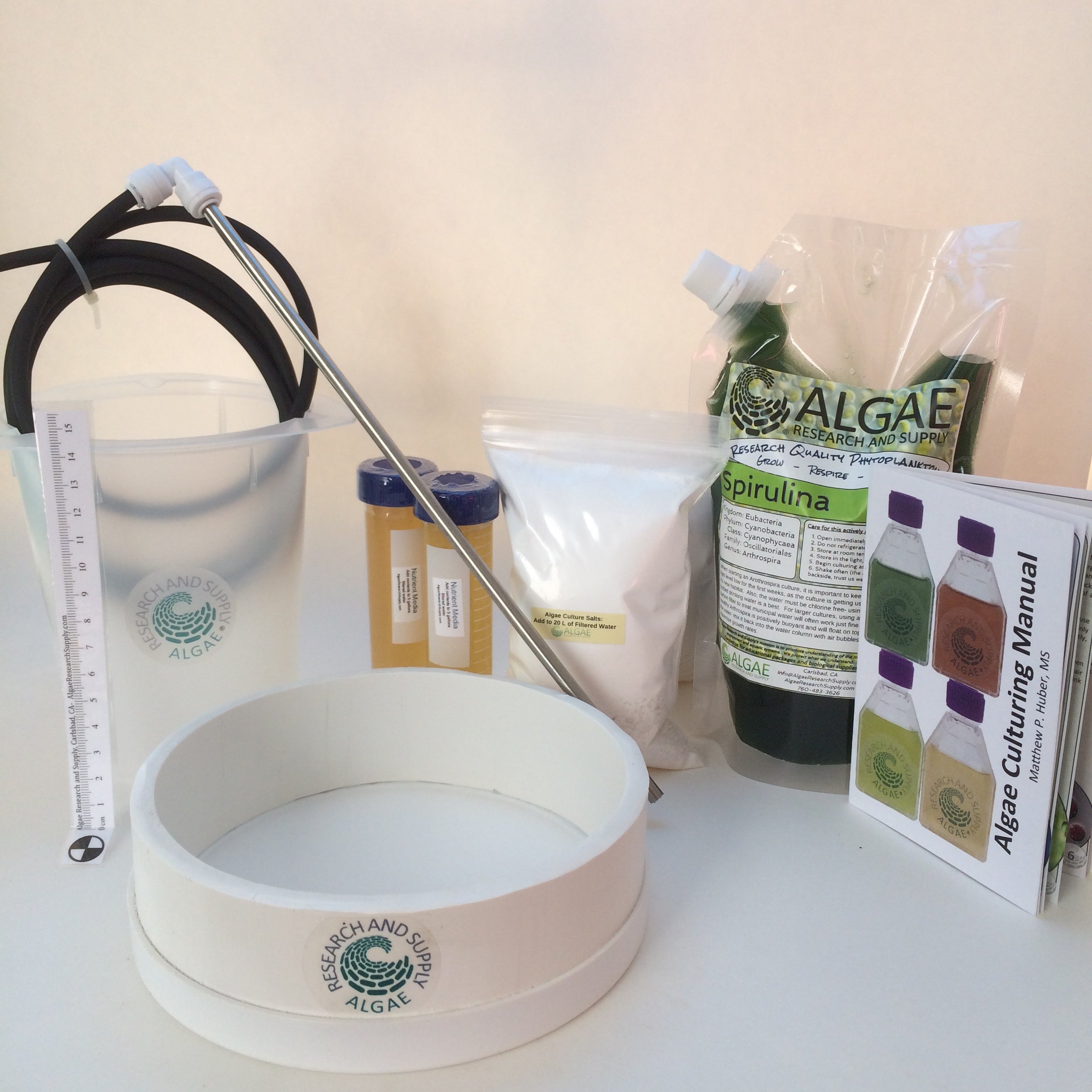 Spirulina farming Kit for growing the algae culture spirulina