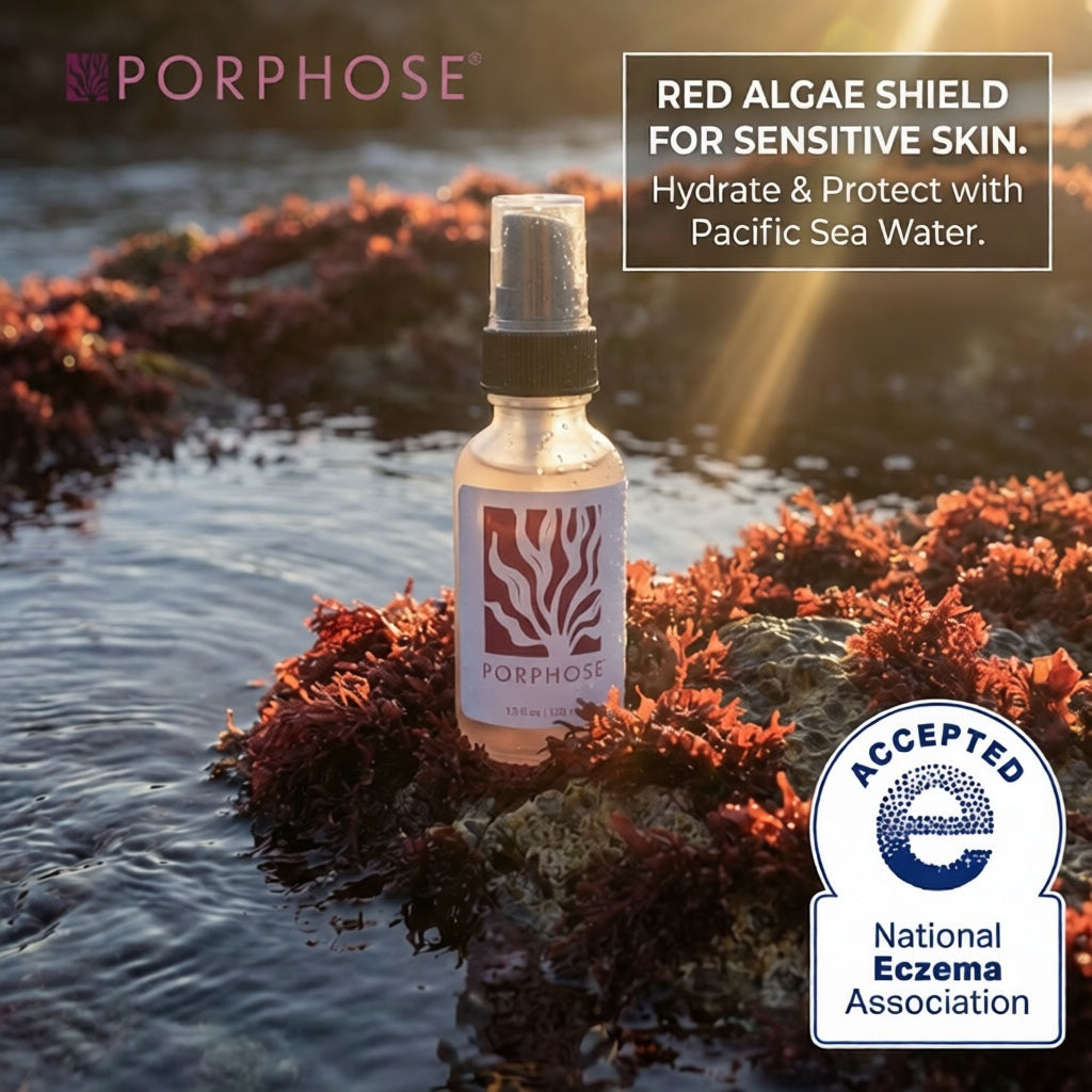 Porphose: Red Algae Skin Shielding Mist