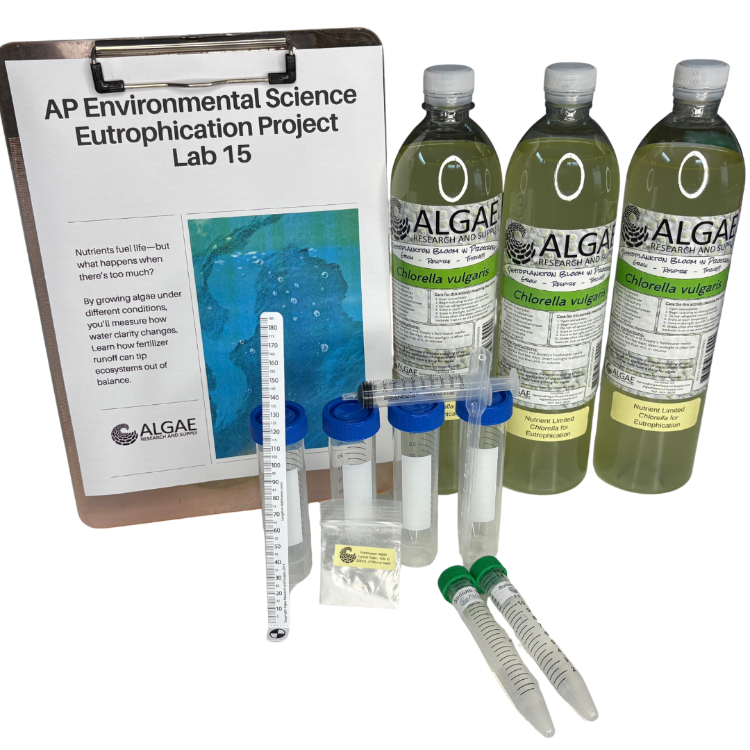 Eutrophication Lab Teaching Kit: AP Environmental Science LAB 15: AN INVESTIGATION OF Eutrophication