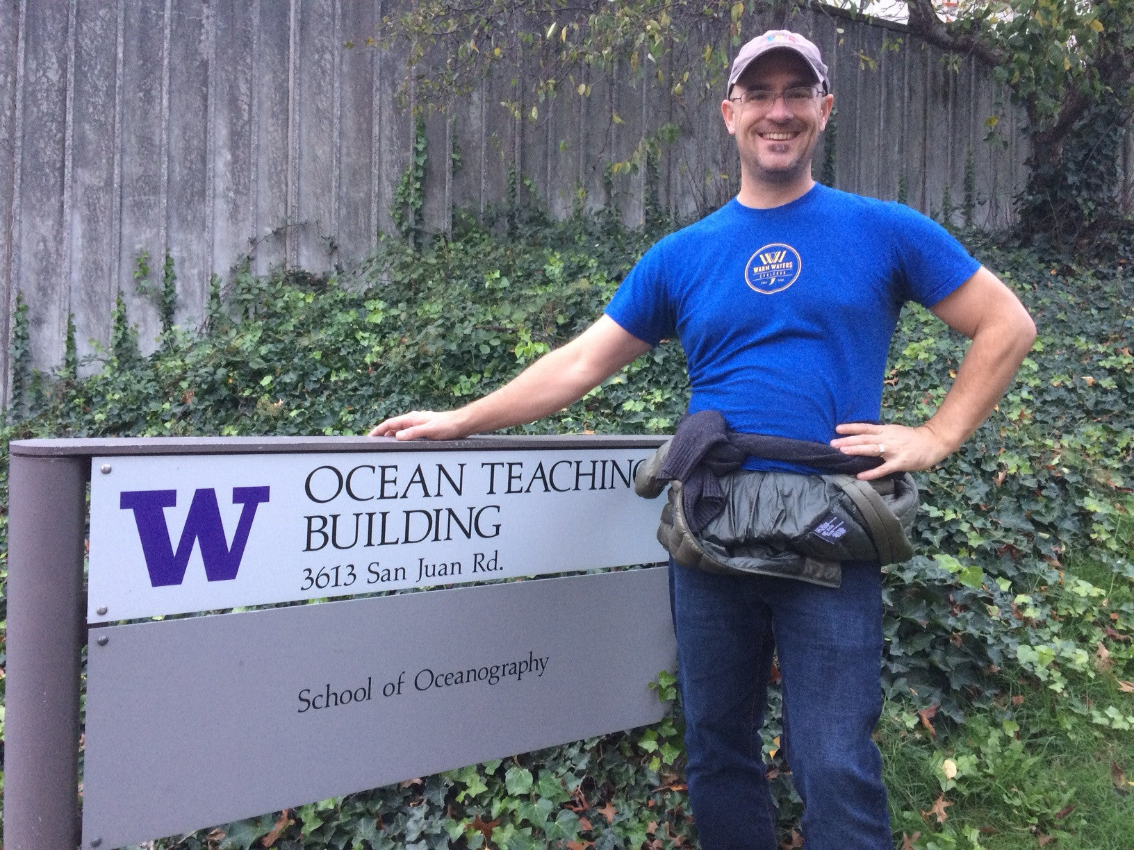 Walking the University of Washington Oceanography Campus