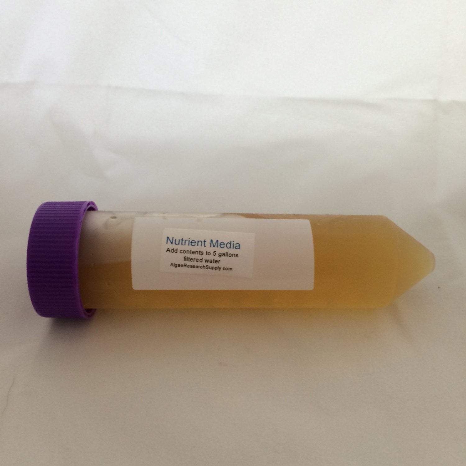 Using this media you will have good rates of growth and be able to have maintain replete nitrogen concentrations and thus a high protein product.