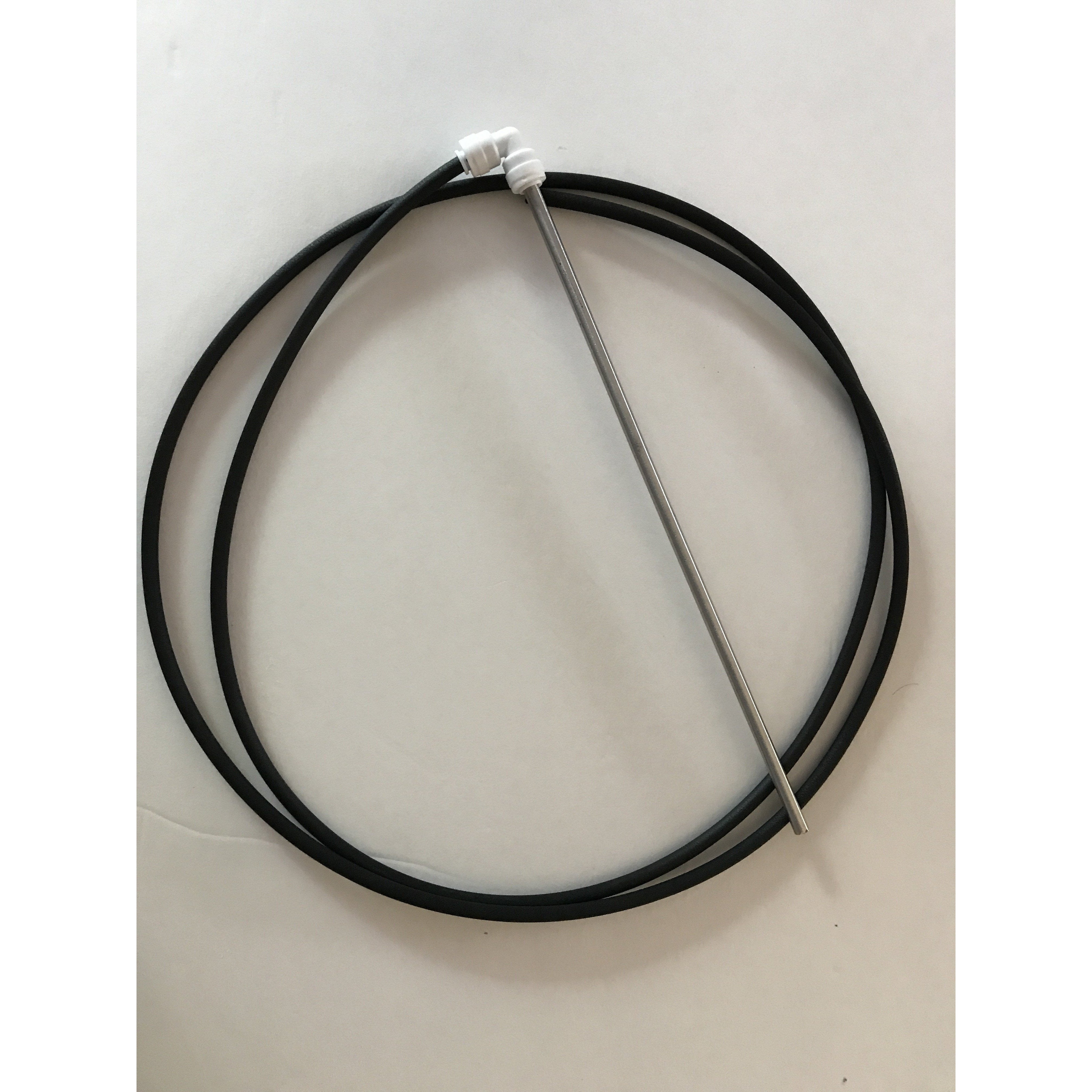 This includes a bubble tube-12" (304 stainless steel) and air hose (6').