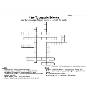 Aquatic Science Puzzles