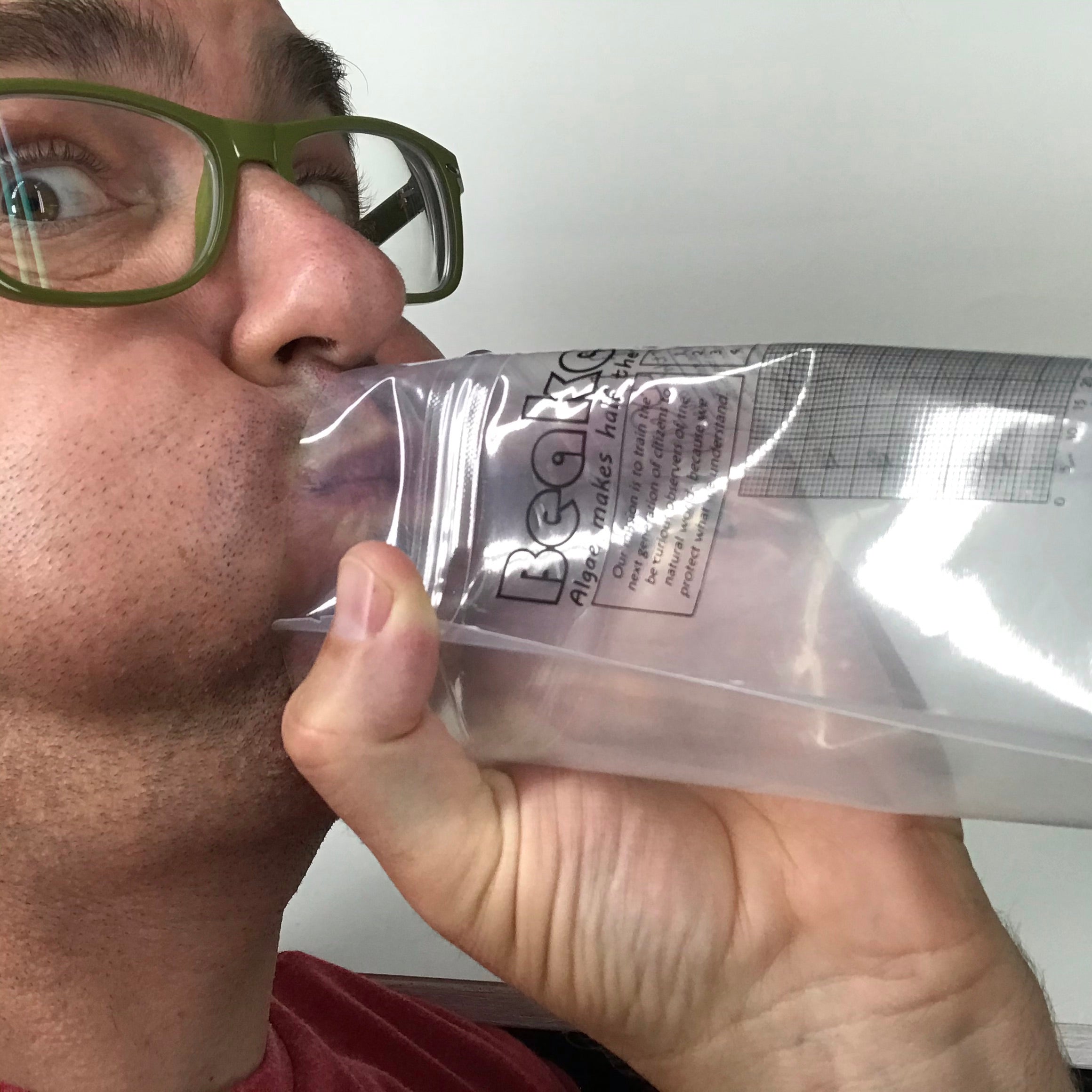 Brainy Briny's in a Beaker Bag:  Algae and Brine Shrimp Growing Kit. (K-12, HS, AP-Bio, AP-ES)